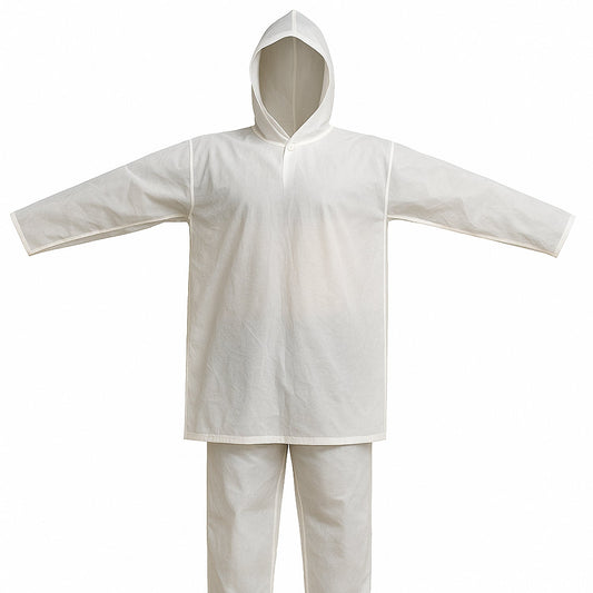 Full-Body Rain Suit – Jacket & Pants Set Fashion Portable Adult Rain Coat (1pc)