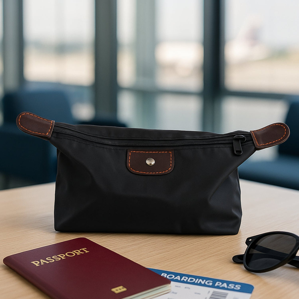 Multipurpose organizer pouch for travel and daily use essentials