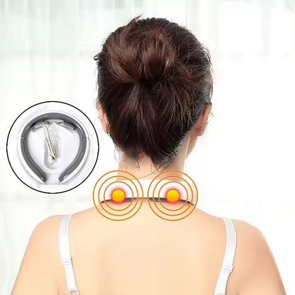 SmartSoothe electric neck massager with adjustable intensity settings