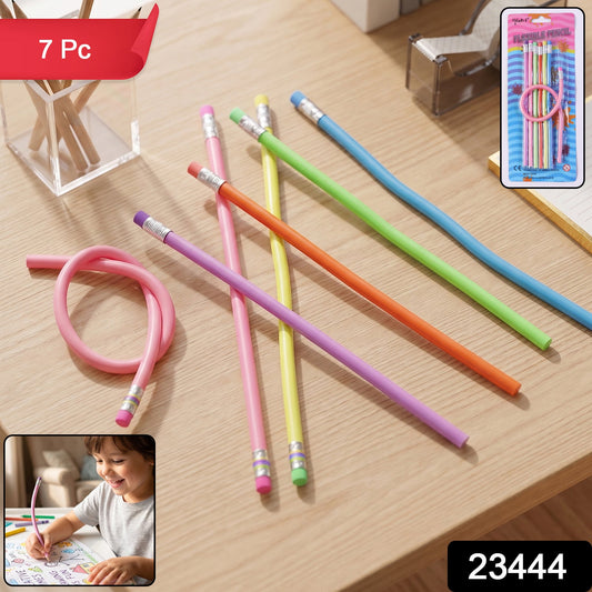 Colourful curveable pencils in set with assorted pastel shades