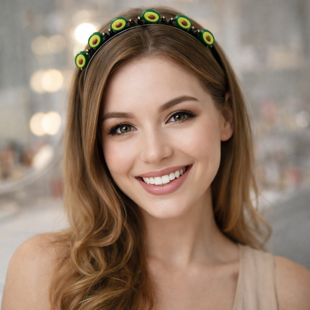 Lightweight and stretchy Hair Band with fun fruit design