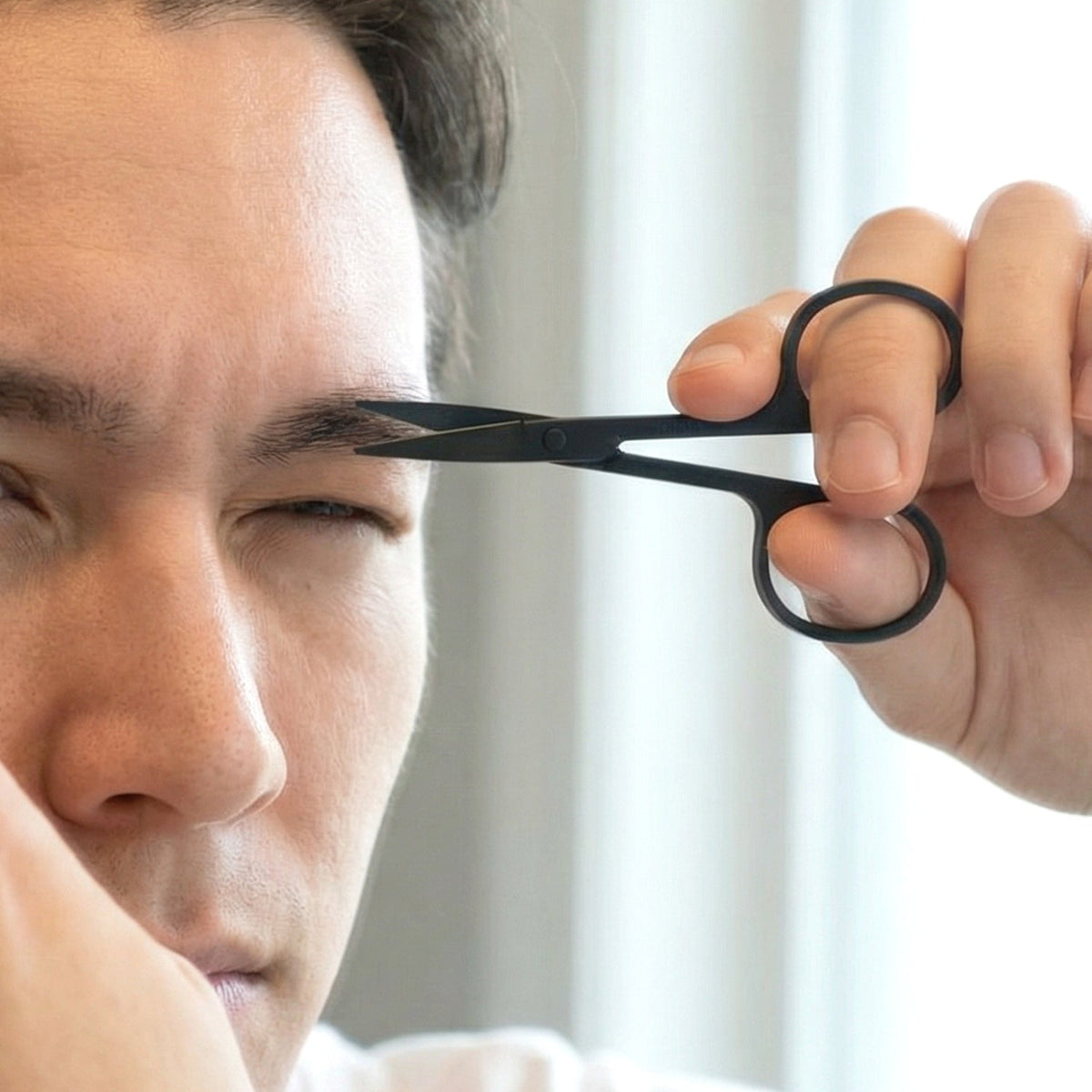 Close-up of professional manicure and pedicure grooming tools
