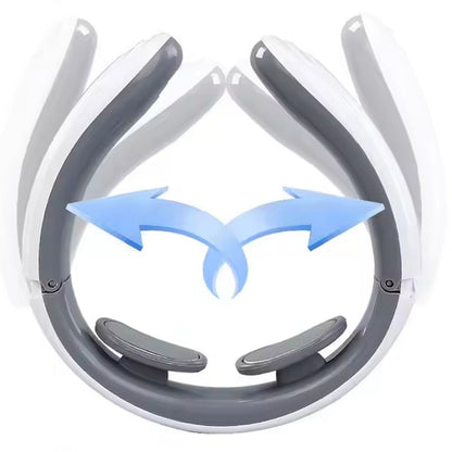 RejuvaPulse portable neck and back massager with wireless electric pulse technology