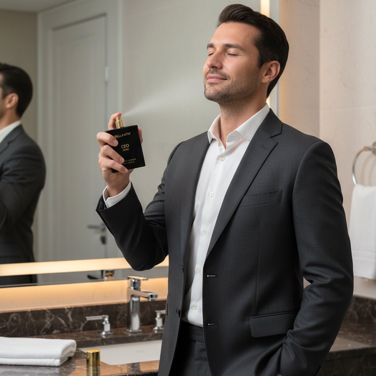 High-quality men's perfume with bold scent