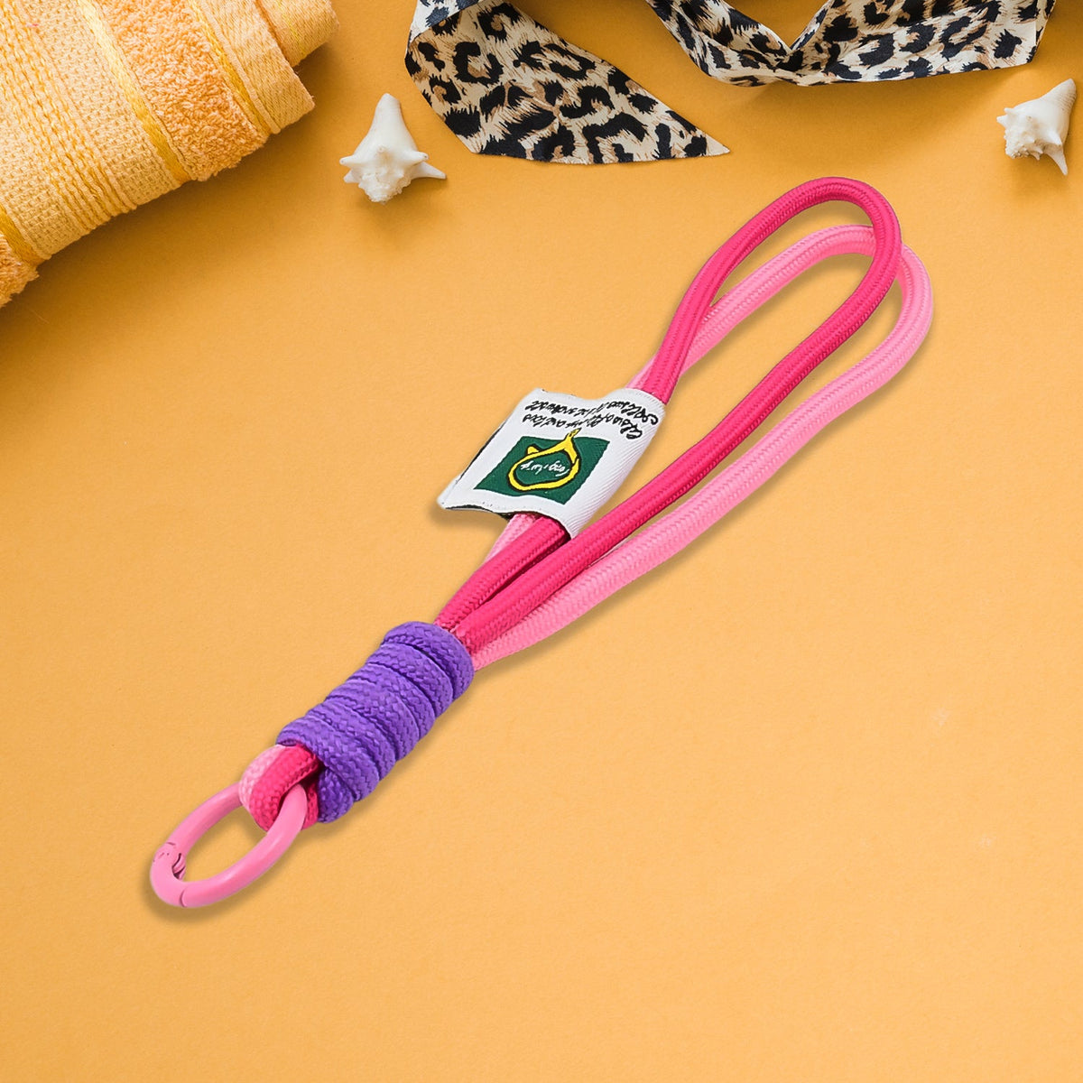 Multi-purpose mobile phone lanyard in various colours, showcasing its versatility.