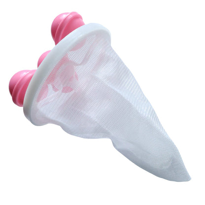 Machine debris catcher lint bag floating inside washing machine
