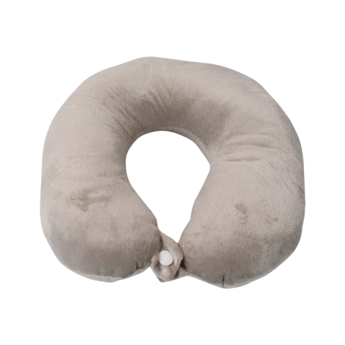 A person relaxing with the Travel Neck Pillow, demonstrating its use as a comfortable head rest.