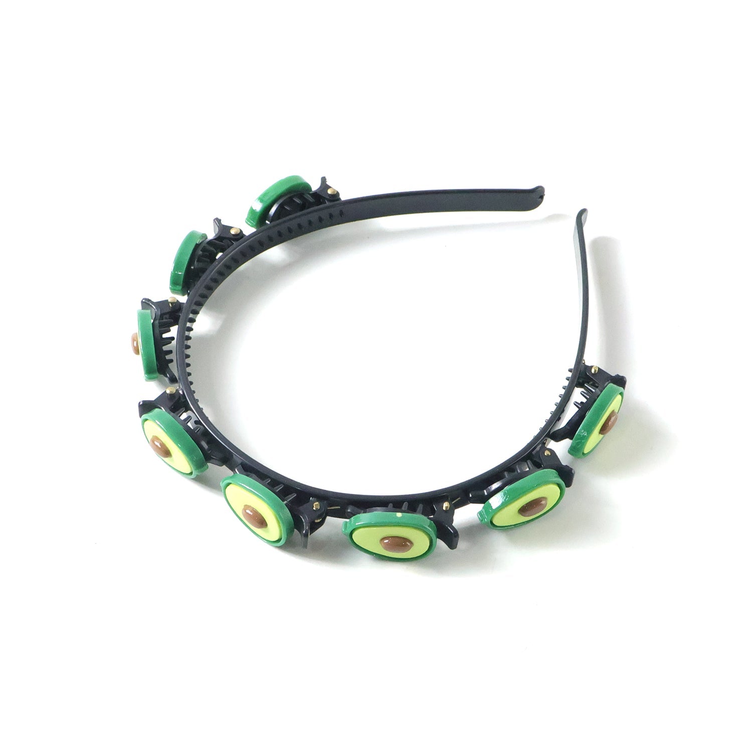 Secure non-slip headband for women with trendy fruit print