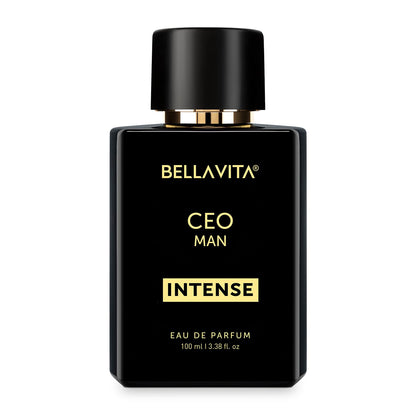 Masculine fragrance spray bottle with sleek matte black design