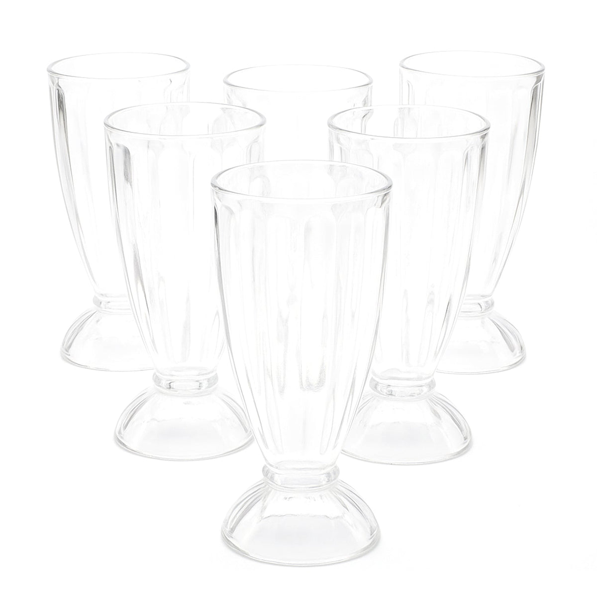 Premium Apex falooda glasses packed and ready for use