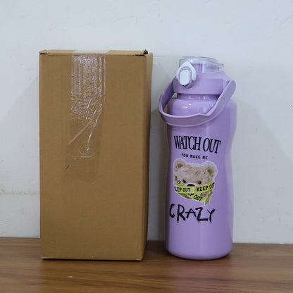Stylish water bottles with flip-top lids ideal for daily use