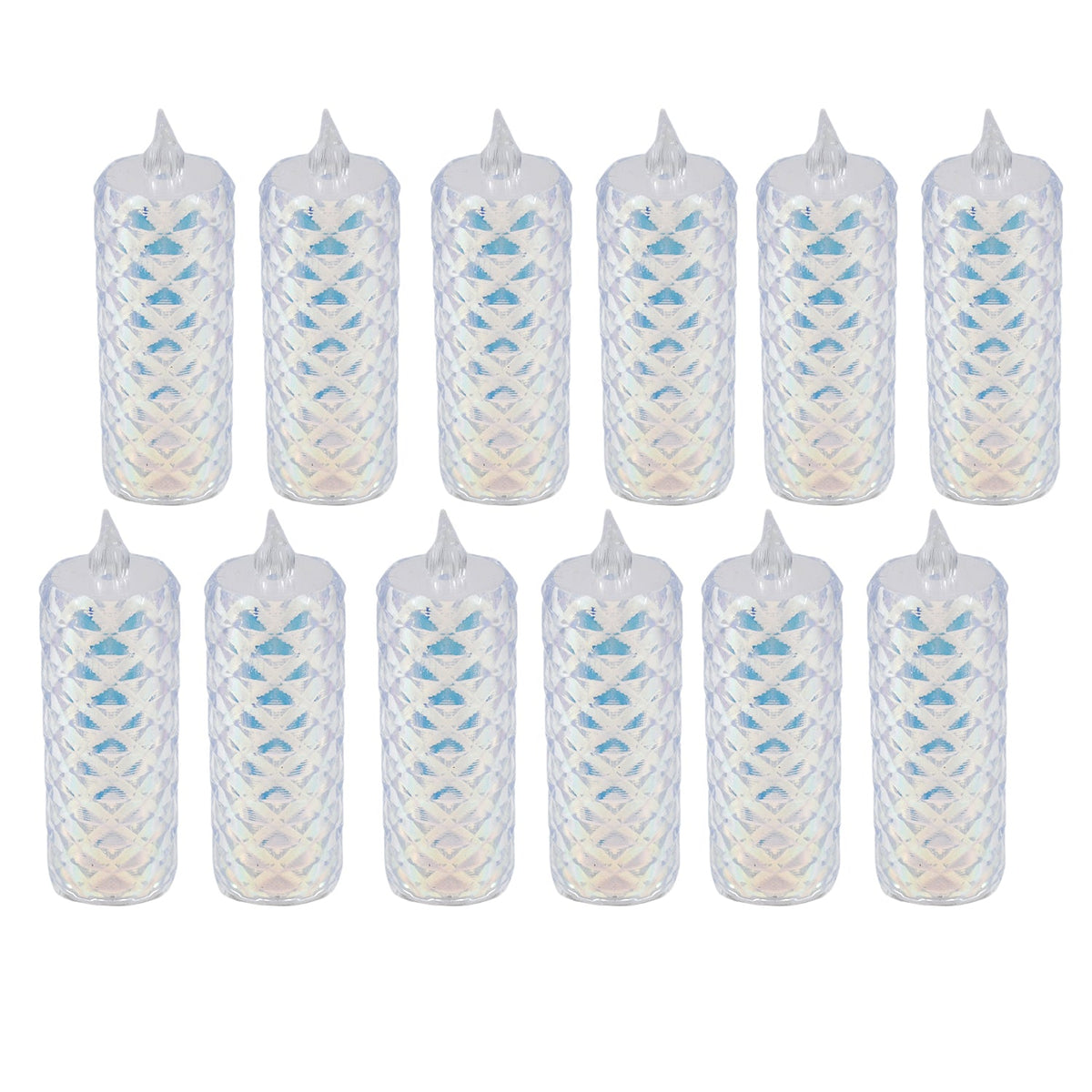 Safe and realistic LED flameless candles in a cozy setting.