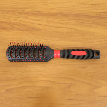 Easy-to-clean soft ball tip bristle hair comb