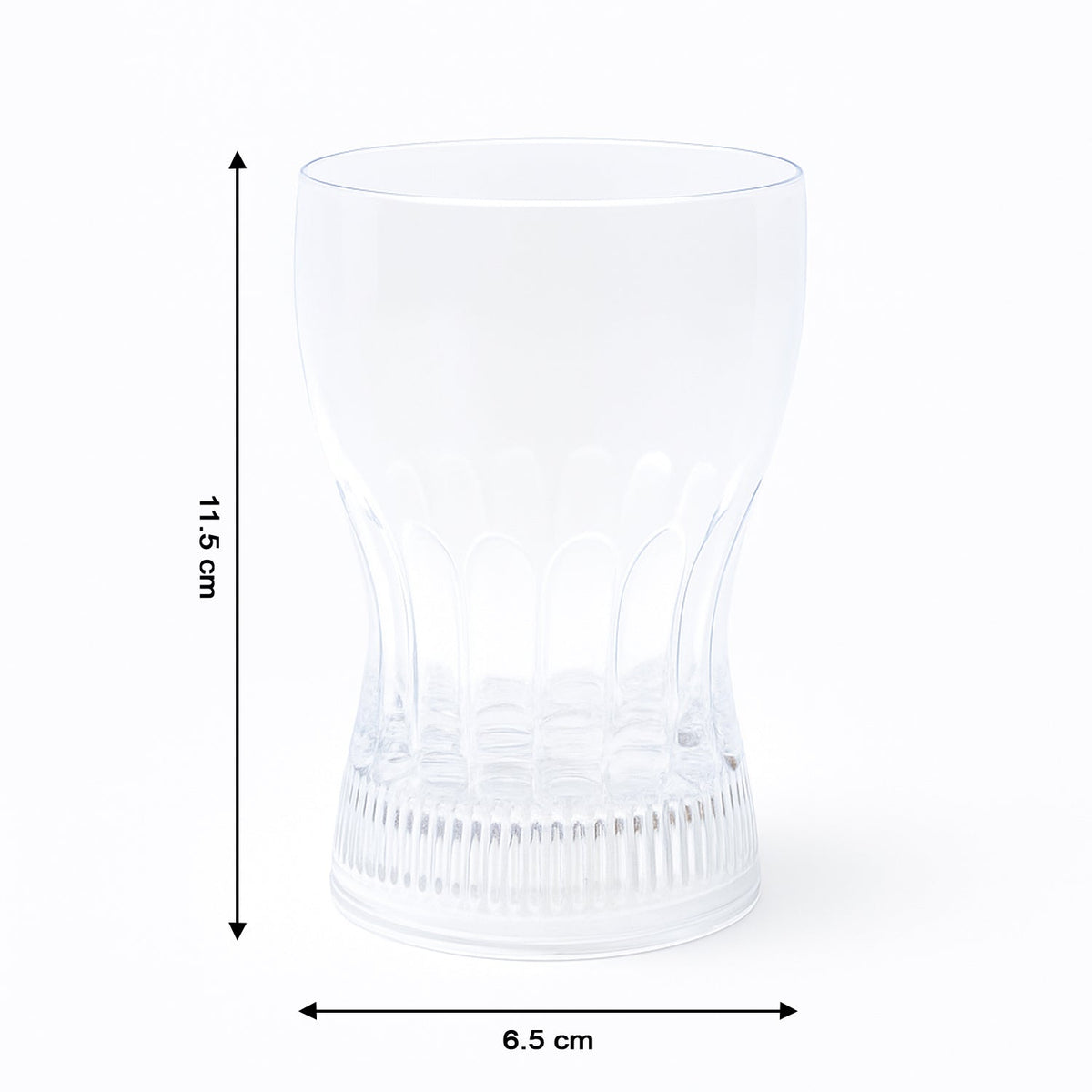 Battery operated LED Light Glass perfect for adding color to party drinks.