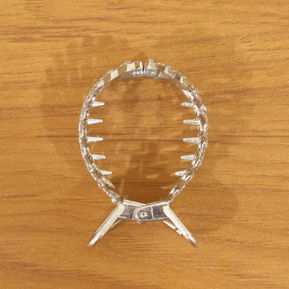 Elegant Crystal Studded Hair Claw Clip – Stylish & Secure Grip