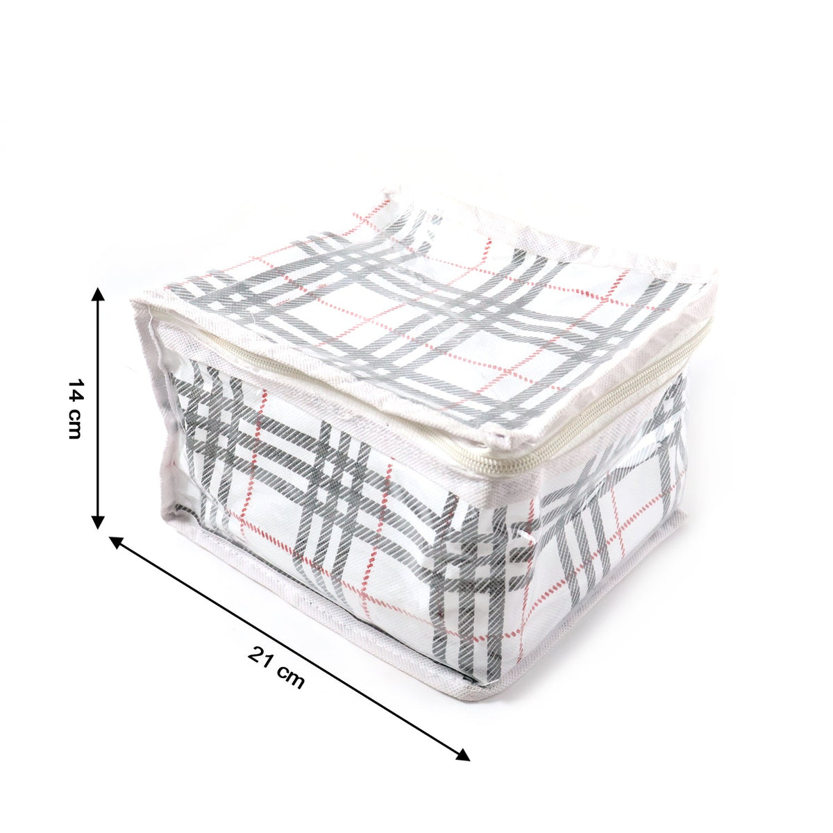 Transparent PVC jewellery pouches kit ideal for travel and home storage