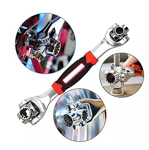 The multi-function wrench tool ready for universal application in any Indian home.
