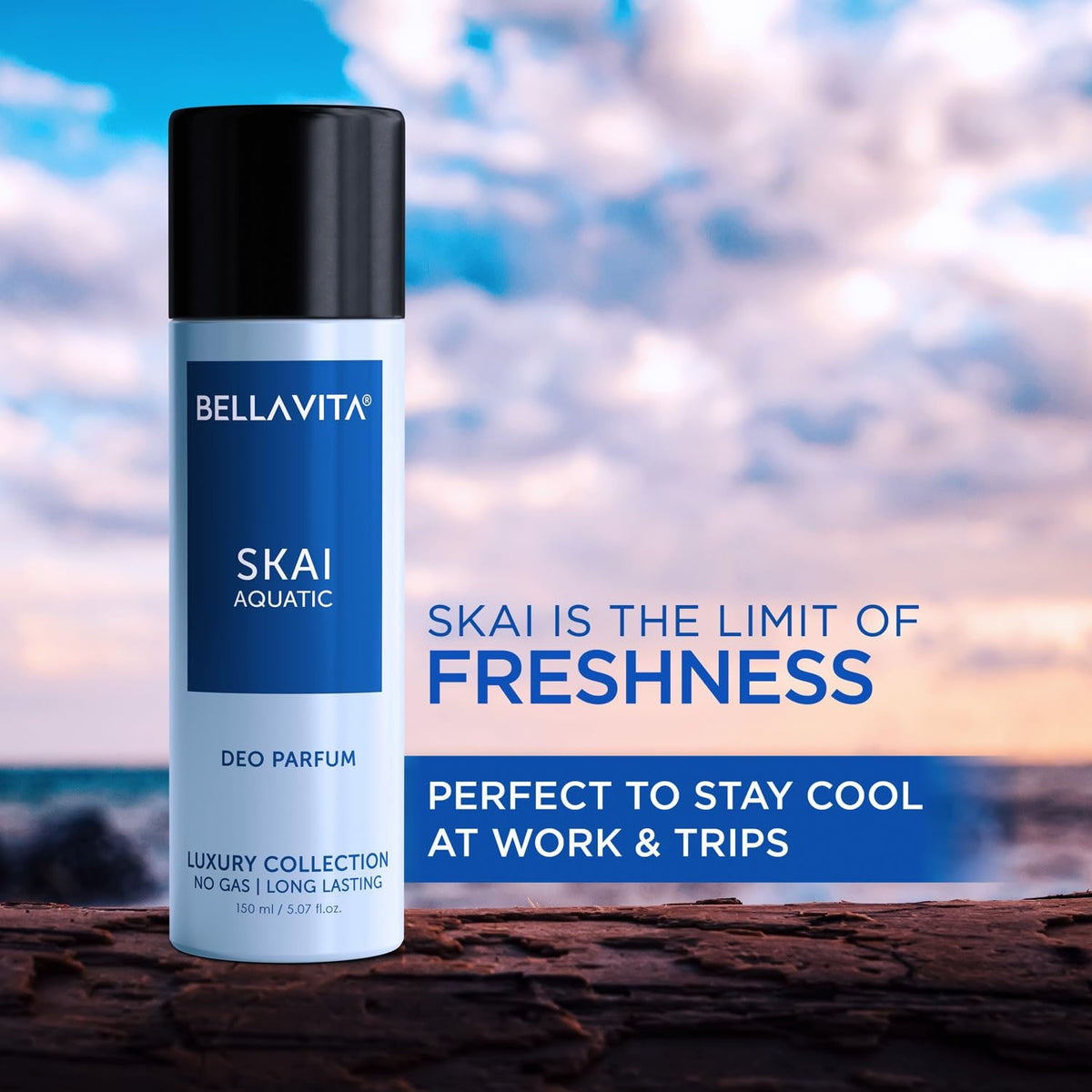 Creative marine fragrance body spray