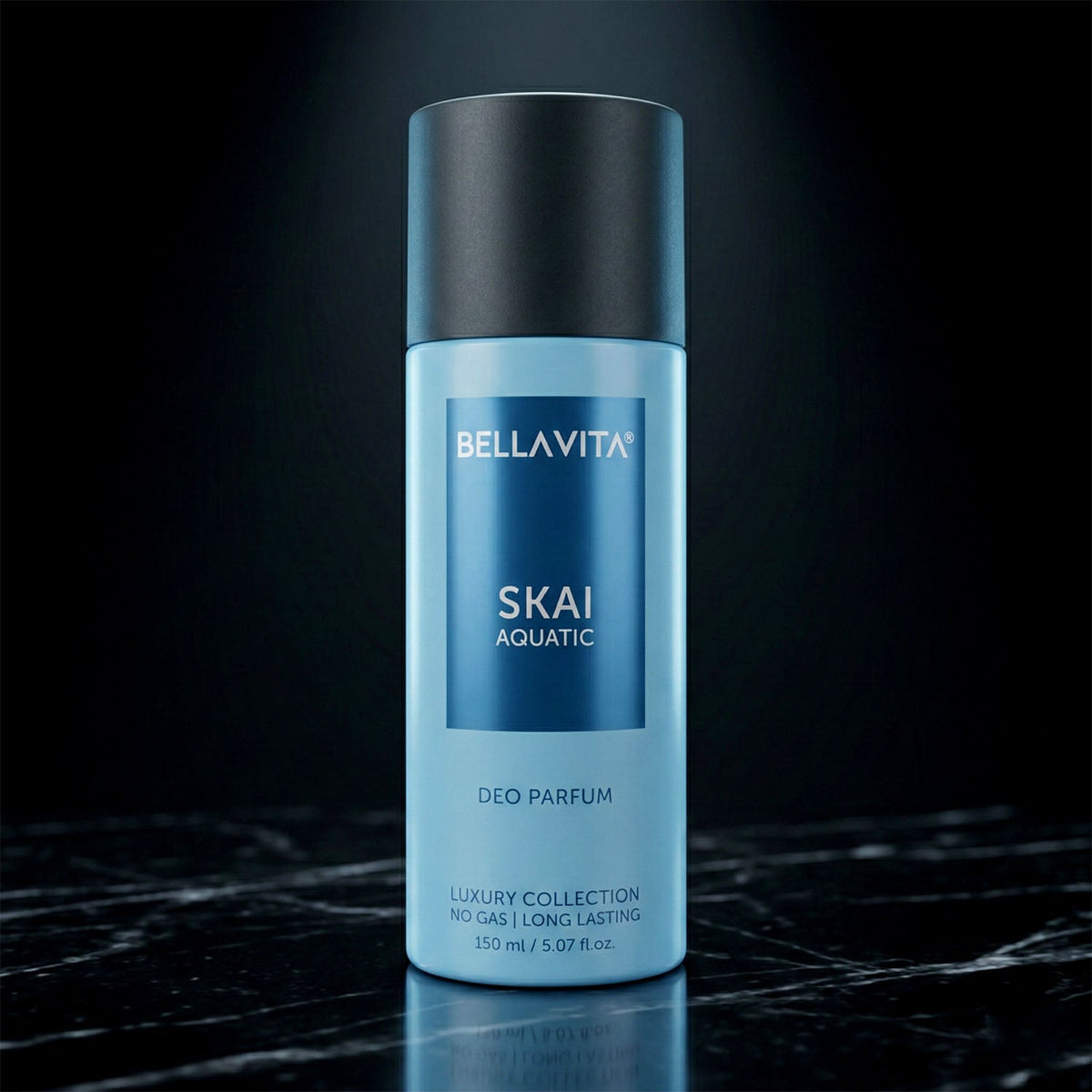 Marine-inspired deo perfume for men