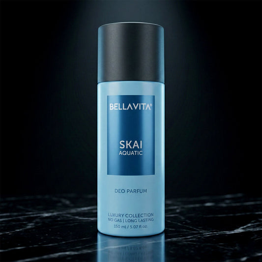 Marine-inspired deo perfume for men