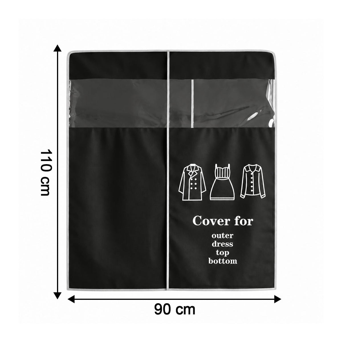 Garment cover size 90x110cm