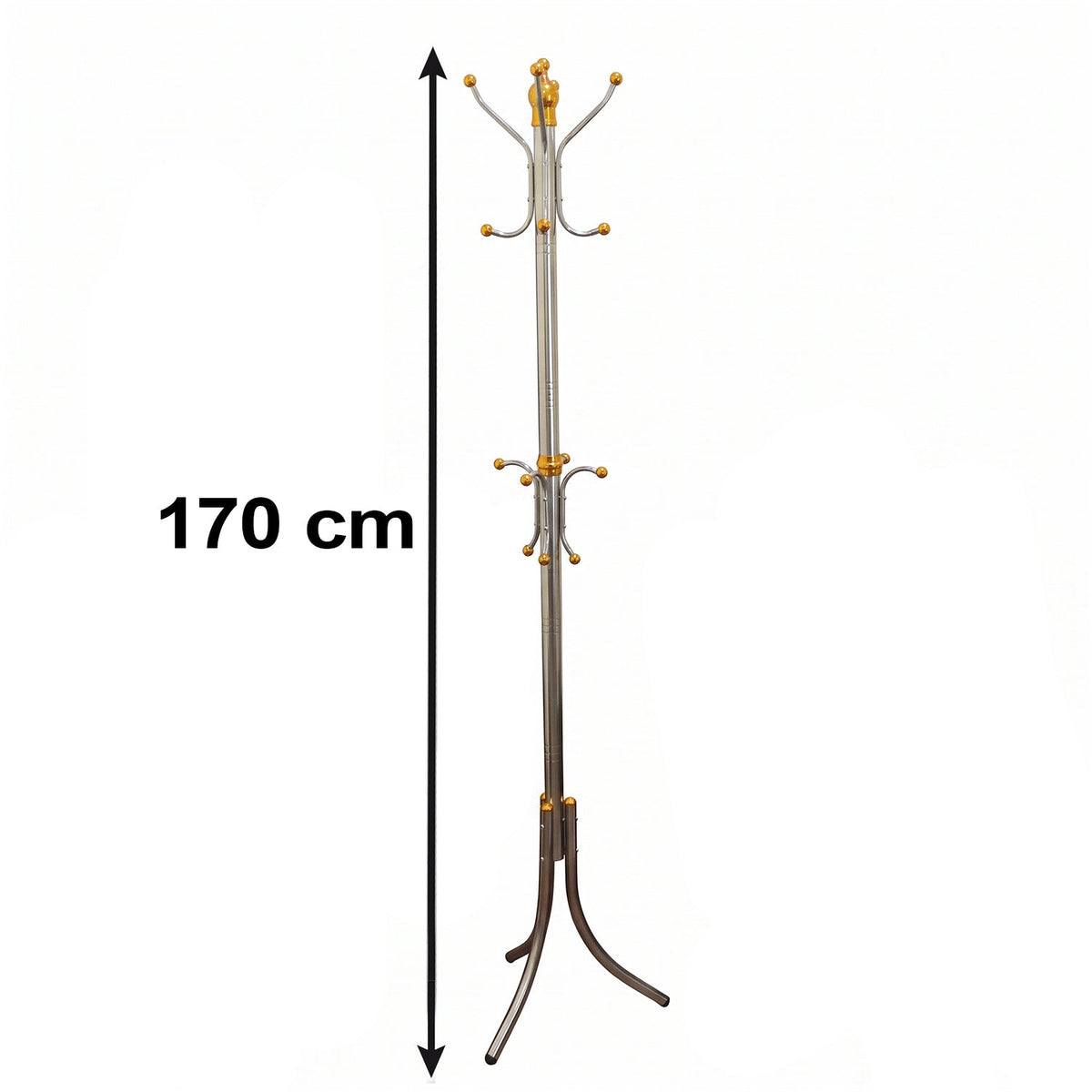 Metal stand sturdy base detail