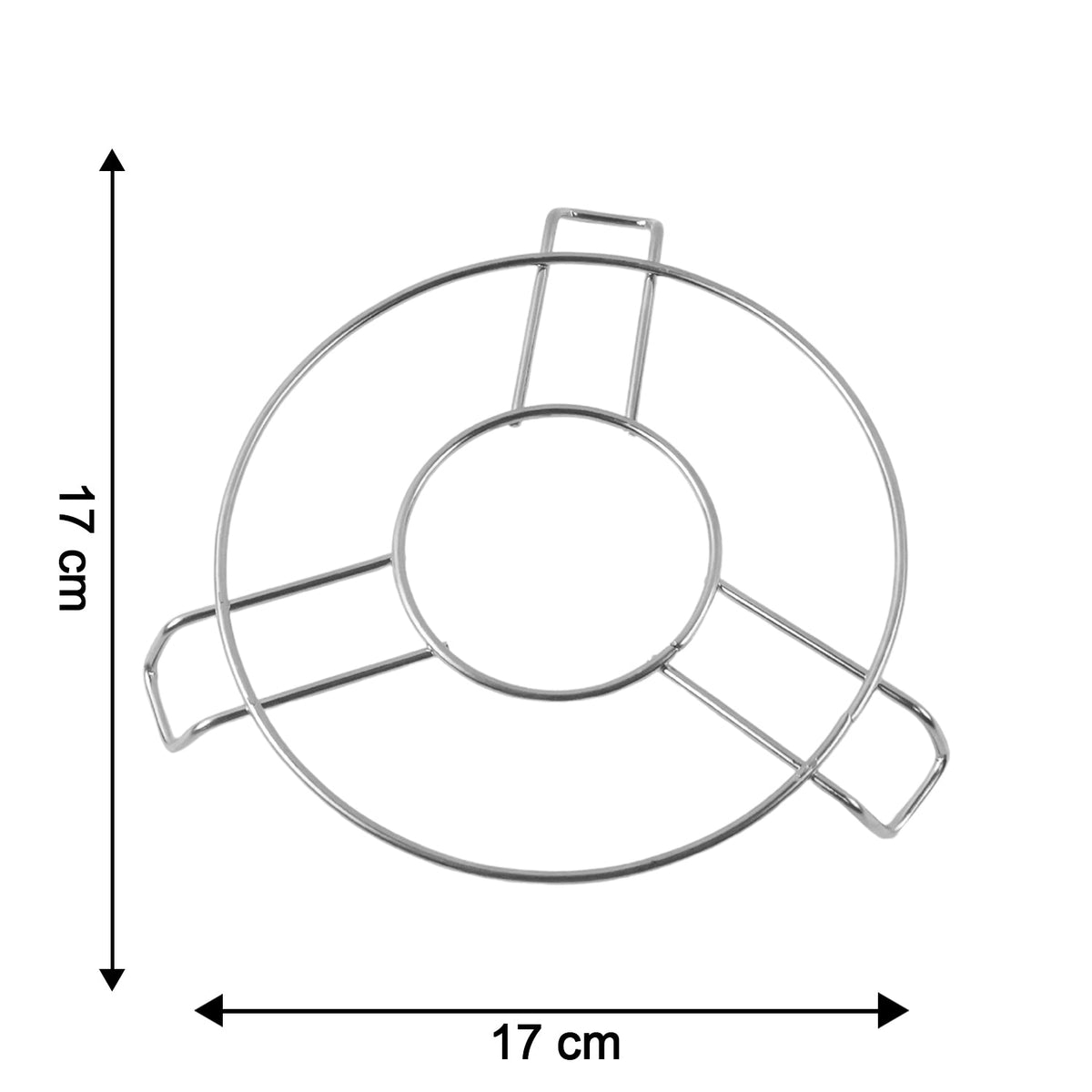 Round table ring pot stand made of stainless steel for cookware