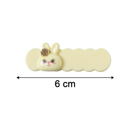 Stylish bunny snap clip hair accessories for casual wear