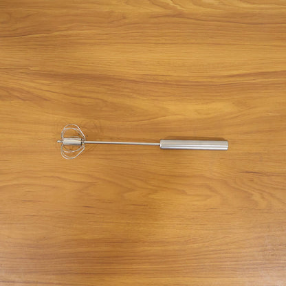 Stainless steel egg whisk for easy cooking and baking
