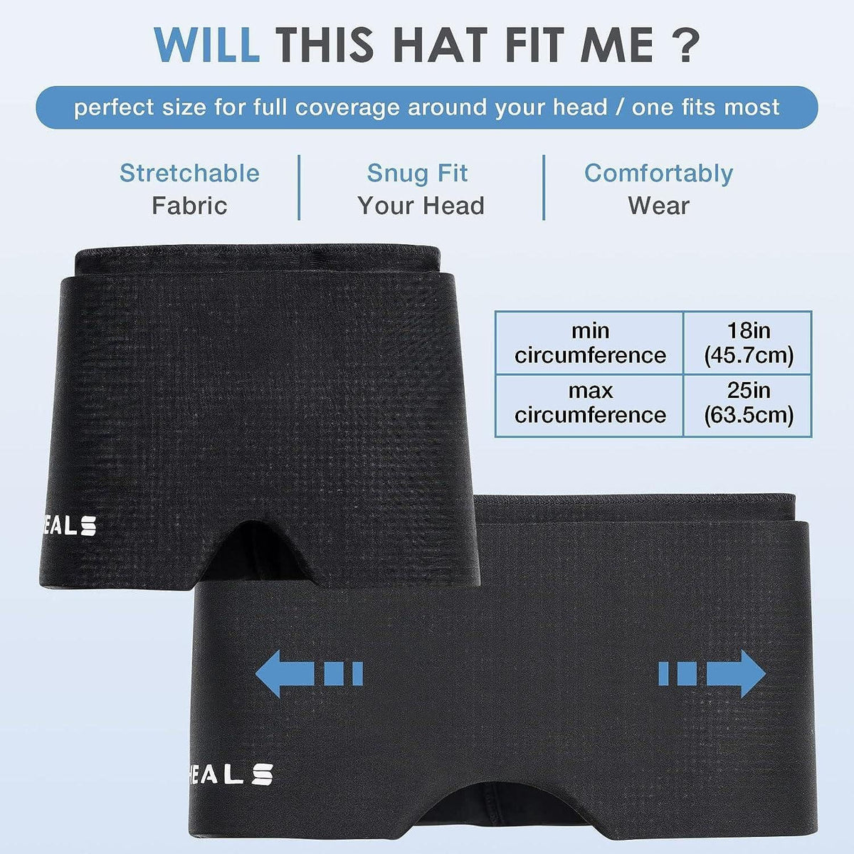 Gel therapy head wrap for hot and cold migraine treatment