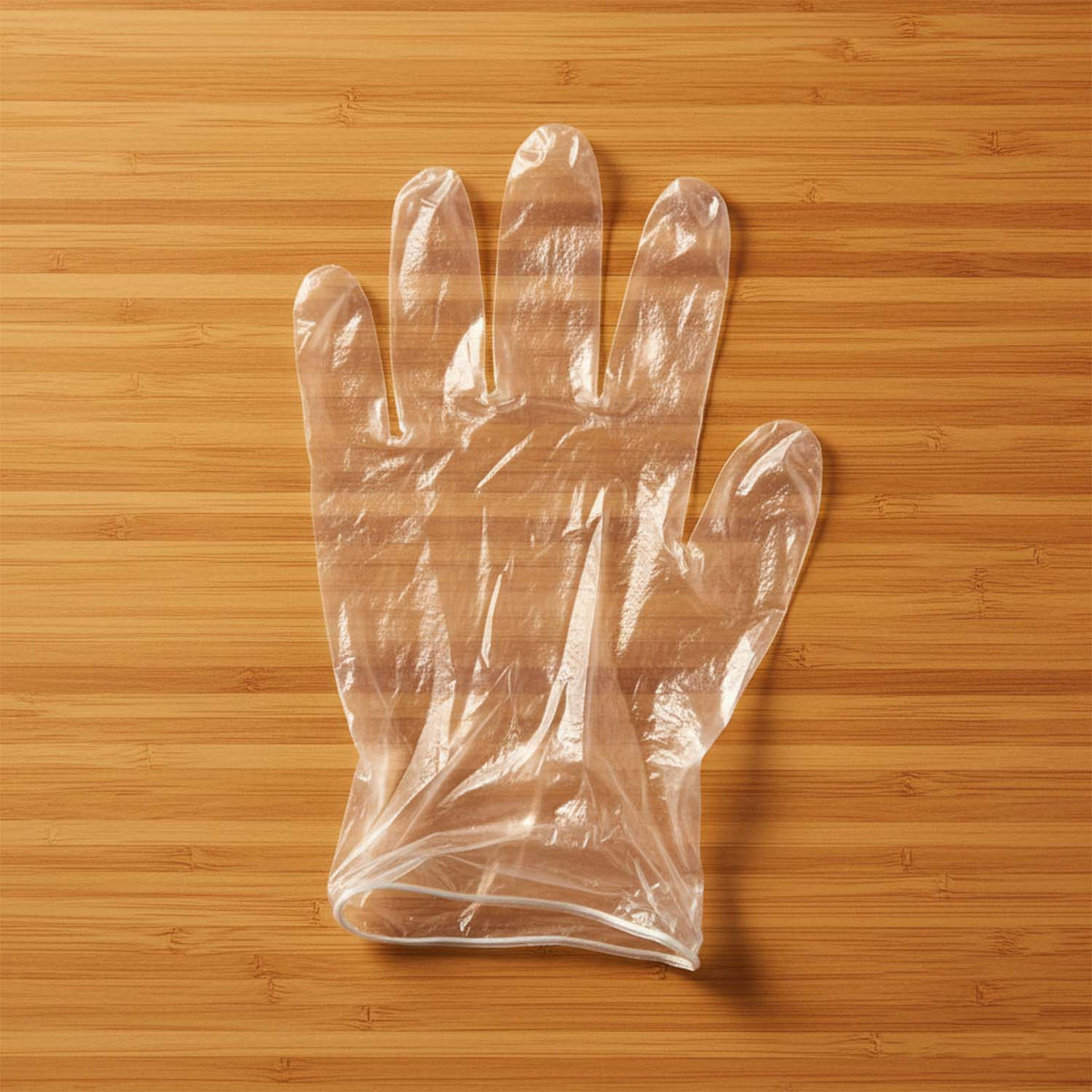 Disposable gloves transparent and lightweight material