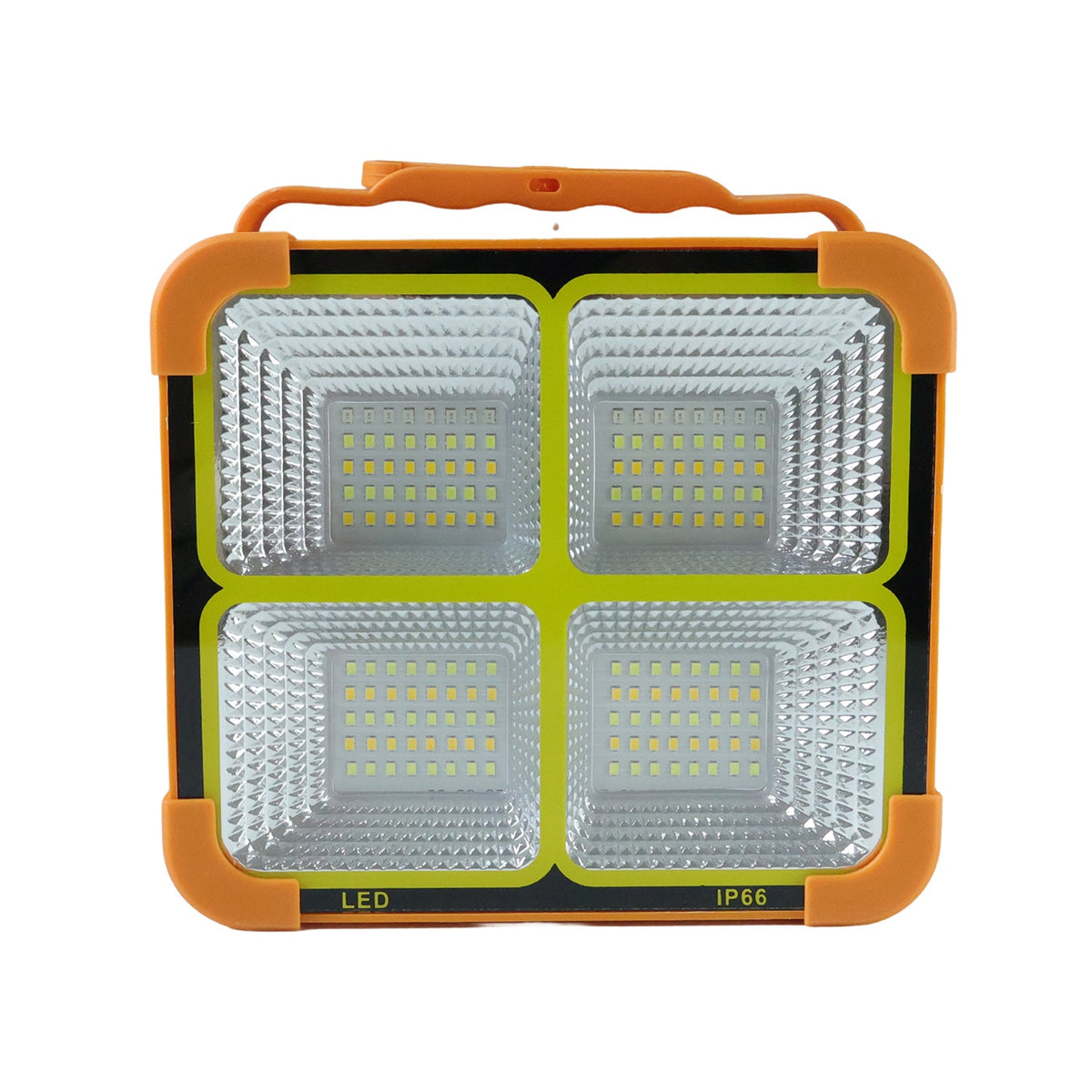 Waterproof solar flood light ideal for security and outdoor activities