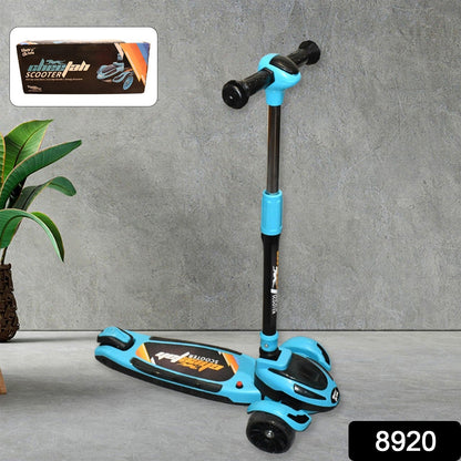 Adjustable handlebar on kids kick scooter for ages 2 to 12