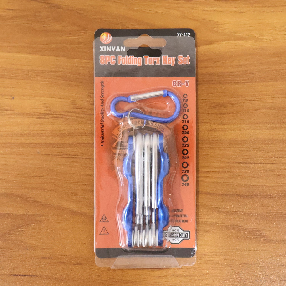folded 8-in-1 cycling repair multi tool kit