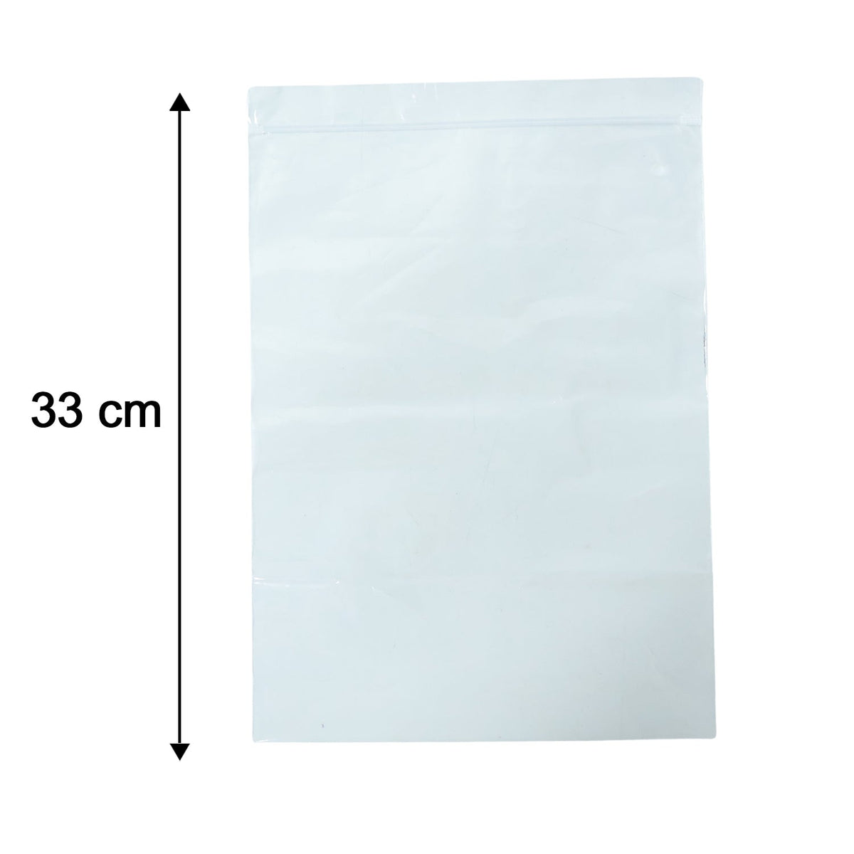 Transparent storage bag for travel and packing convenience