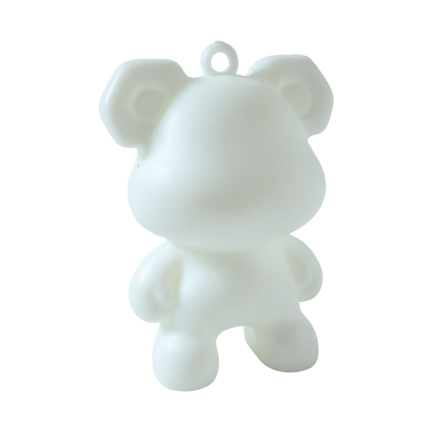 Decorative bear shape key ring accessory with lightweight design